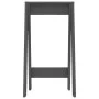 Hocker 2 Einheiten aus massivem grauem Kiefernholz 40x40x75 cm von vidaXL, Klapphocker und Stühle - Ref: Foro24-823671, Preis...