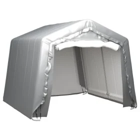 Carpa de almacenamiento acero gris 300x300 cm de vidaXL, Cobertizos - Ref: Foro24-3079587, Precio: 349,58 €, Descuento: %