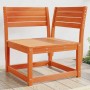 Sofá esquinero jardín madera maciza pino marrón cera 73x73x78cm en Sofás de exterior | Comprar online en Foru.es