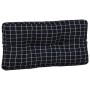 Cojines para palés 5 piezas tela a cuadros negro de vidaXL, Cojines para sillas y sofás - Ref: Foro24-360793, Precio: 115,47 ...