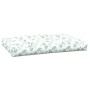 Cojín para palés tela estampado de hojas 120x80x12 cm de vidaXL, Cojines para sillas y sofás - Ref: Foro24-360531, Precio: 41...