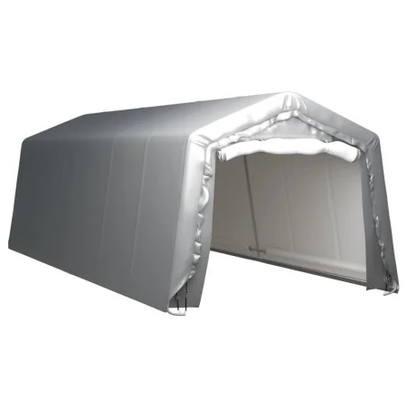 Carpa de almacenamiento acero gris 300x750 cm de vidaXL, Cobertizos - Ref: Foro24-3079589, Precio: 586,63 €, Descuento: %