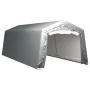 Carpa de almacenamiento acero gris 300x750 cm de vidaXL, Cobertizos - Ref: Foro24-3079589, Precio: 586,63 €, Descuento: %