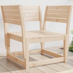 Silla de jardín madera madera maciza de pino en Sofás de exterior | Comprar online en Foru.es