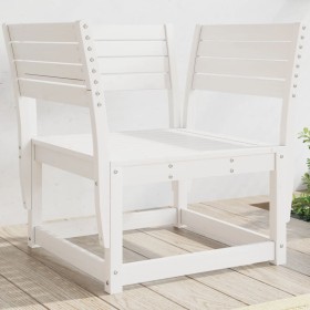 Silla de jardín madera madera maciza de pino blanco en Sofás de exterior | Comprar online en Foru.es