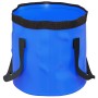 Cubos plegables 2 unidades PVC azul 20 L de vidaXL, Herramientas de camping - Ref: Foro24-364310, Precio: 33,80 €, Descuento: %