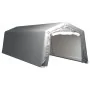 Carpa de almacenamiento acero gris 300x900 cm de vidaXL, Cobertizos - Ref: Foro24-3079590, Precio: 724,05 €, Descuento: %