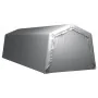 Carpa de almacenamiento acero gris 300x900 cm de vidaXL, Cobertizos - Ref: Foro24-3079590, Precio: 724,05 €, Descuento: %