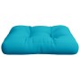 Cojín para palés tela Oxford turquesa 60x61,5x10 cm de vidaXL, Cojines para sillas y sofás - Ref: Foro24-360899, Precio: 25,7...