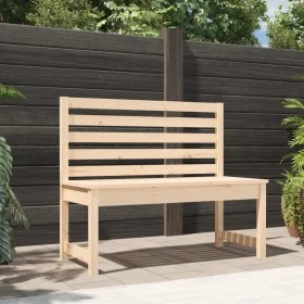 Gartenbank aus massivem Kiefernholz 109 cm von vidaXL, Gartenbänke - Ref: Foro24-824032, Preis: 81,20 €, Rabatt: %