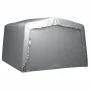 Carpa de almacenamiento acero gris 370x370 cm de vidaXL, Cobertizos - Ref: Foro24-3079591, Precio: 449,22 €, Descuento: %