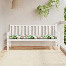 Cojín de banco de jardín tela Oxford multicolor 180x50x7 cm de vidaXL, Cojines para sillas y sofás - Ref: Foro24-361635, Prec...