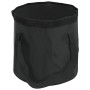 Cubos plegables 2 unidades PVC negro 20 L de vidaXL, Herramientas de camping - Ref: Foro24-364312, Precio: 27,44 €, Descuento: %