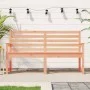 Banco de jardín madera maciza Douglas 159,5x48x91,5 cm de vidaXL, Bancos de jardín - Ref: Foro24-824072, Precio: 90,90 €, Des...