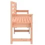 Banco de jardín madera maciza Douglas 159,5x48x91,5 cm de vidaXL, Bancos de jardín - Ref: Foro24-824072, Precio: 90,90 €, Des...
