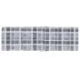 Cojines para tumbona 2 uds tela Oxford a cuadros gris de vidaXL, Cojines para sillas y sofás - Ref: Foro24-361998, Precio: 49...