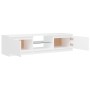 Mueble para TV con luces LED blanco 140x40x35,5 cm de vidaXL, Muebles TV - Ref: Foro24-804292, Precio: 96,12 €, Descuento: %