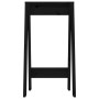 Taburetes 2 unidades madera maciza de pino negro 40x40x75 cm de vidaXL, Taburetes y sillas plegables - Ref: Foro24-823673, Pr...