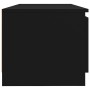 Mueble para TV con luces LED negro 140x40x35,5 cm de vidaXL, Muebles TV - Ref: Foro24-804293, Precio: 107,93 €, Descuento: %