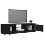 Mueble para TV con luces LED negro 140x40x35,5 cm de vidaXL, Muebles TV - Ref: Foro24-804293, Precio: 107,93 €, Descuento: %