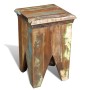 Taburete de madera maciza reciclada de vidaXL, Taburetes y sillas plegables - Ref: Foro24-240951, Precio: 103,46 €, Descuento: %