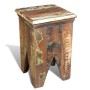 Taburete de madera maciza reciclada de vidaXL, Taburetes y sillas plegables - Ref: Foro24-240951, Precio: 103,46 €, Descuento: %