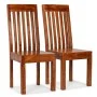 Sillas de comedor modernas 2 uds madera maciza acabado miel de vidaXL, Sillas de comedor - Ref: Foro24-245645, Precio: 191,13...