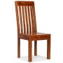 Sillas de comedor modernas 2 uds madera maciza acabado miel de vidaXL, Sillas de comedor - Ref: Foro24-245645, Precio: 194,23...