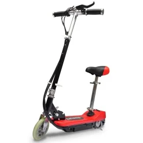 Patinete eléctrico con asiento rojo 120 W de vidaXL, Patinetes - Ref: Foro24-90310, Precio: 114,62 €, Descuento: %