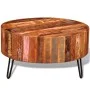 Runder Couchtisch aus massivem Recyclingholz von vidaXL, Couchtisch - Ref: Foro24-241626, Preis: 222,72 €, Rabatt: %