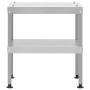 Mesa para horno ahumador acero galvanizado 40x28x44,5 cm de vidaXL, Barbacoas - Ref: Foro24-364747, Precio: 44,75 €, Descuent...