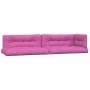 Cojines para palés 5 piezas tela rosa de vidaXL, Cojines para sillas y sofás - Ref: Foro24-360797, Precio: 114,67 €, Descuent...