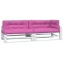Cojines para palés 5 piezas tela rosa de vidaXL, Cojines para sillas y sofás - Ref: Foro24-360797, Precio: 114,67 €, Descuent...