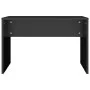 Taburete de vestidor madera contrachapada negro 70x35x45 cm de vidaXL, Bancos de tocador - Ref: Foro24-802814, Precio: 28,14 ...