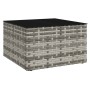 Set de muebles de jardín 2 pzas cojines ratán sintético gris de vidaXL, Conjuntos de jardín - Ref: Foro24-362344, Precio: 379...