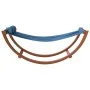 Hamaca mecedora para niños tela azul a rayas de vidaXL, Tumbonas - Ref: Foro24-363468, Precio: 60,77 €, Descuento: %