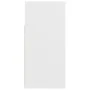 Aparador con luces LED gris brillante 80x35x75 cm de vidaXL, Aparadores - Ref: Foro24-804328, Precio: 94,40 €, Descuento: %