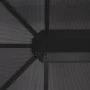 Cenador con cortinas aluminio 4x3x2,6 m negro de vidaXL, Carpas y cenadores - Ref: Foro24-44642, Precio: 953,21 €, Descuento: %