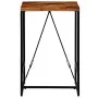 Mesa de bar madera maciza reciclada 70x70x106 cm de vidaXL, Mesas de cocina y de comedor - Ref: Foro24-246288, Precio: 199,09...