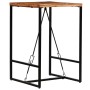 Mesa de bar madera maciza reciclada 70x70x106 cm de vidaXL, Mesas de cocina y de comedor - Ref: Foro24-246288, Precio: 180,08...
