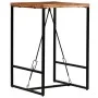 Mesa de bar madera maciza reciclada 70x70x106 cm de vidaXL, Mesas de cocina y de comedor - Ref: Foro24-246288, Precio: 199,09...