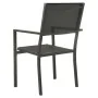 Juego de comedor para jardín 5 piezas acero de vidaXL, Conjuntos de jardín - Ref: Foro24-3073516, Precio: 370,14 €, Descuento: %