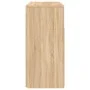 Sideboard with LED lights Sonoma oak 80x35x75 cm by vidaXL, Sideboards - Ref: Foro24-804331, Price: 71,87 €, Discount: %