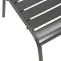 Sillas de jardín 4 uds diseño de listones acero gris oscuro de vidaXL, Sillas de jardín - Ref: Foro24-310155, Precio: 191,08 ...