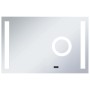 Espejo de pared de baño con LED y sensor táctil 100x60 cm en Espejos | Comprar online en Foru.es
