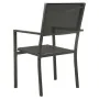 Juego de comedor para jardín 5 piezas acero de vidaXL, Conjuntos de jardín - Ref: Foro24-3073523, Precio: 274,05 €, Descuento: %