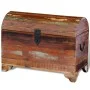Cofre de almacenamiento de madera maciza reciclada de vidaXL, Baúles de almacenamiento - Ref: Foro24-241645, Precio: 134,69 €...