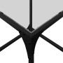 Mesa de centro superficie vidrio transparente acero 40x40x40 cm en Mesas de centro | Comprar online en Foru.es