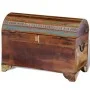 Cofre de almacenamiento de madera maciza reciclada de vidaXL, Baúles de almacenamiento - Ref: Foro24-241645, Precio: 134,69 €...