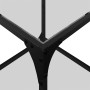 Mesa de centro superficie vidrio transparente acero 40x40x40 cm en Mesas de centro | Comprar online en Foru.es